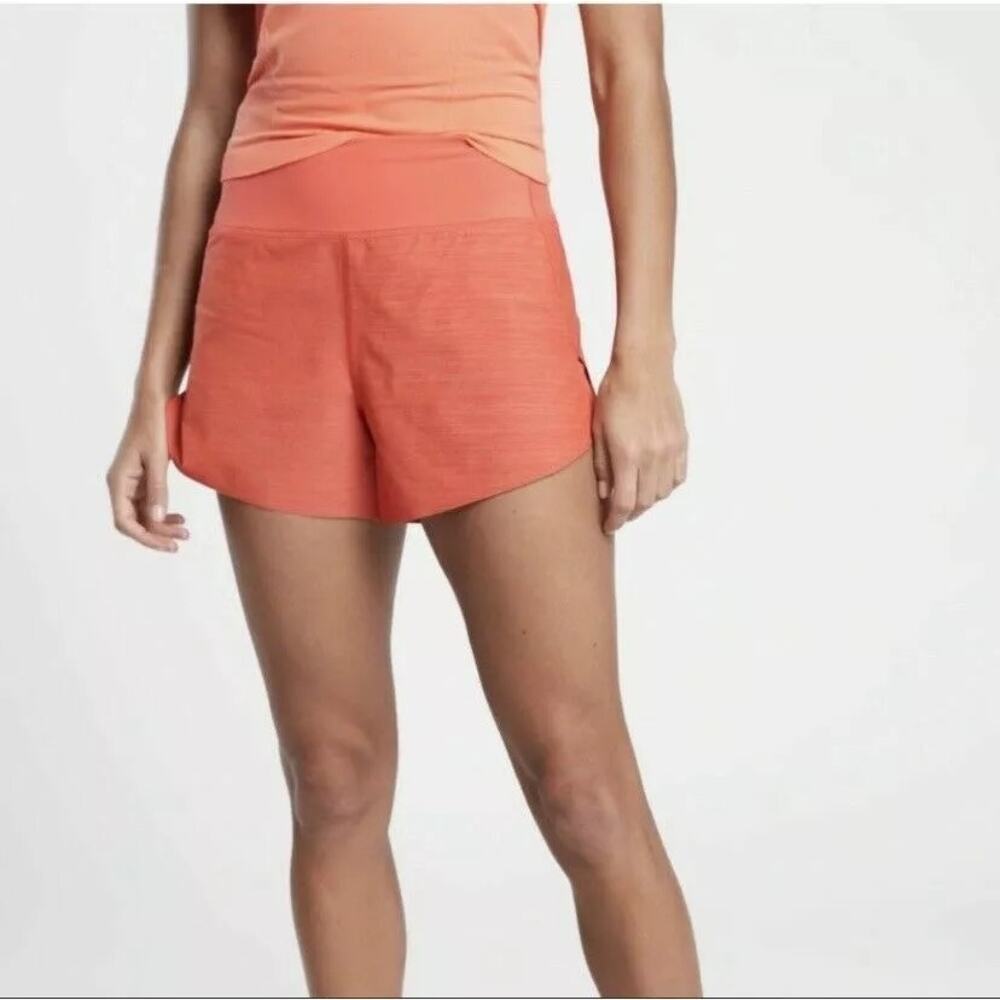 Athleta Run With It Textured 3.5" Short in Space Dye